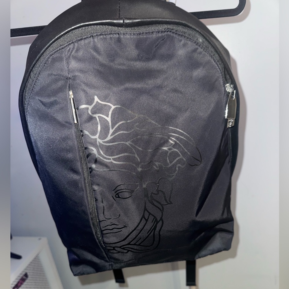Versace Black Medusa Backpack